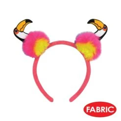 Luau Party Toucan Pom-Pom Headband -Bulk Party Supplies Shop 60687 i4