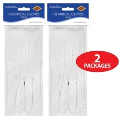 Deluxe Theatrical Gloves (1 Pair Per Package) -Bulk Party Supplies Shop 60727 W i3 1