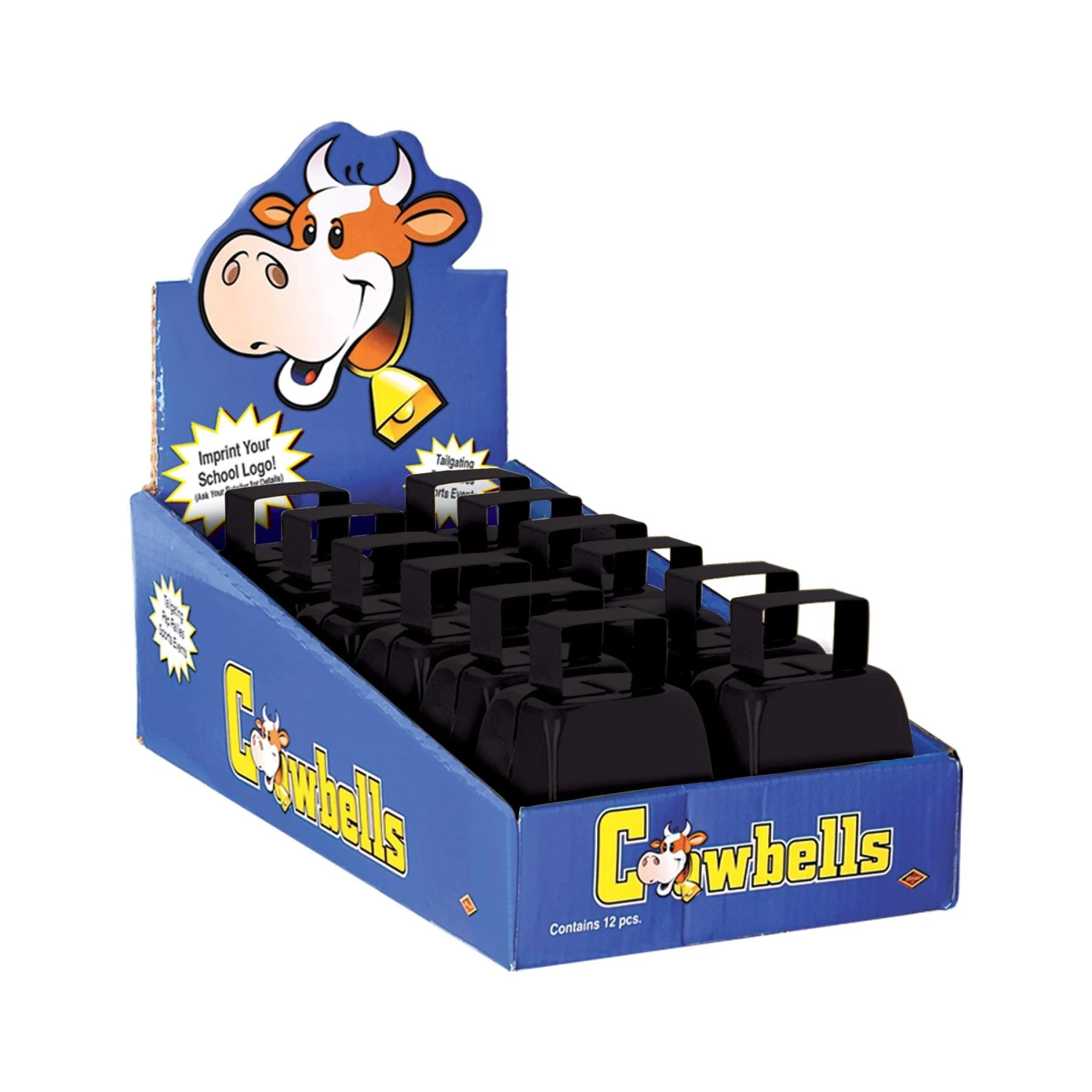 Party Cowbells - Black 2 Party Cowbells - Black - Image 2