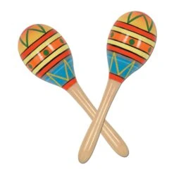 Fiesta Fun Party Maracas (2 Per Package)