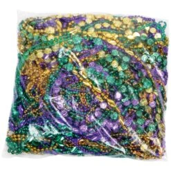 Mardi Gras Bead Assortment (Case Of 100 Beads) -Bulk Party Supplies Shop 60983 i3 cf8f105a 23ee 468f bbe9 ca6b0bed1b6f