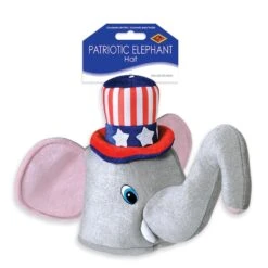 Plush Patriotic Elephant Hat -Bulk Party Supplies Shop 66035 i3 0a0582b2 a88d 4f19 8259 93b9b3e8a446