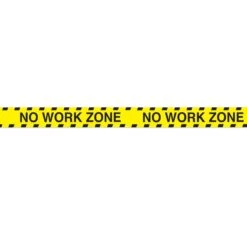 No Work Zone Party Tape