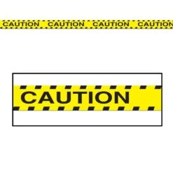 Halloween Caution Party Tape