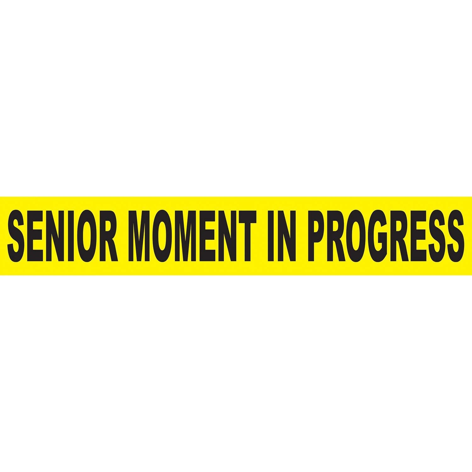 Senior Moment In Progress Party Tape 2 Senior Moment In Progress Party Tape - Image 2