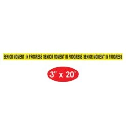 Senior Moment In Progress Party Tape 9 Senior Moment In Progress Party Tape -Bulk Party Supplies Shop 66129 i5 2eb63c71 f1ad 4c7d 9060 91665de530c4