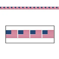 American Flag Party Tape