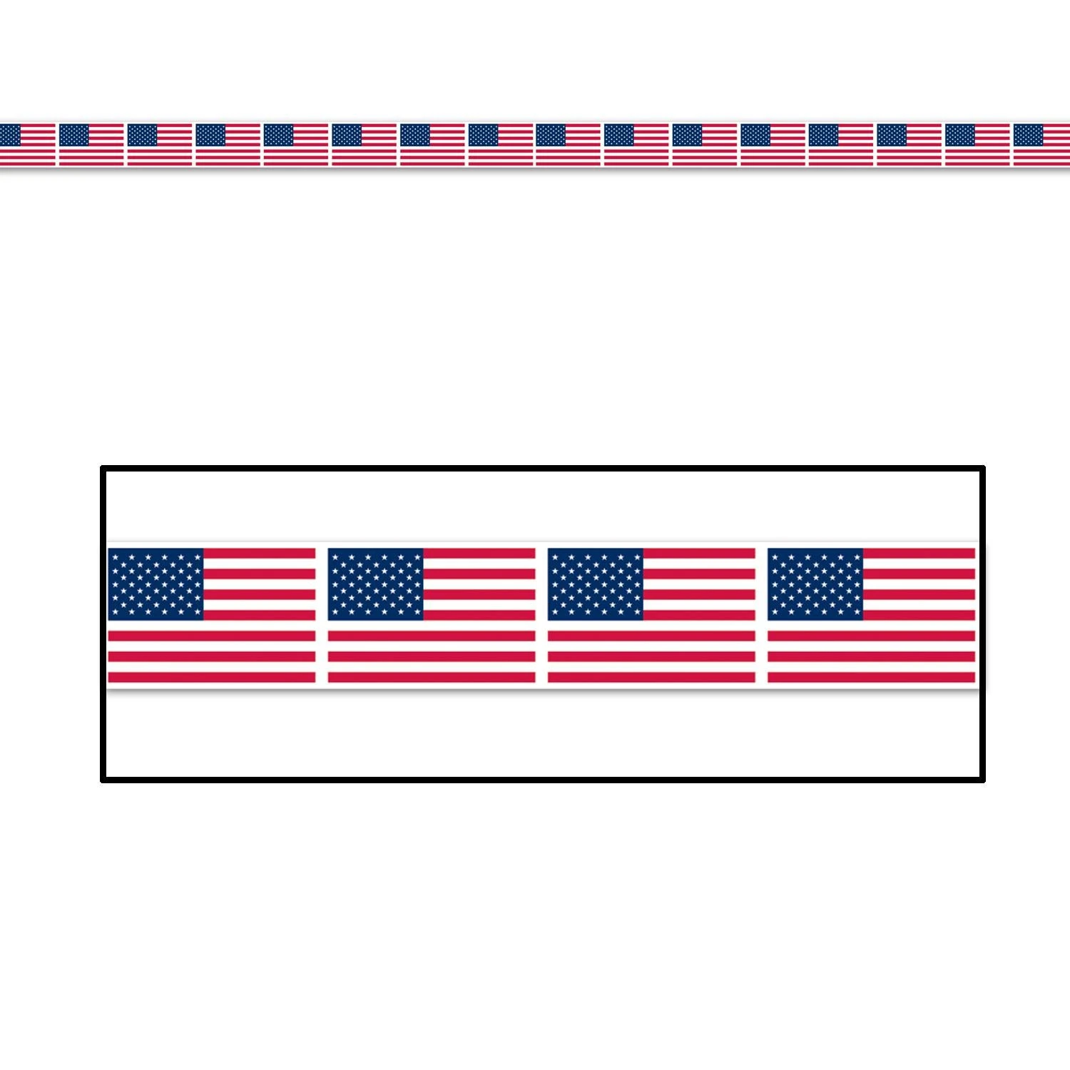 American Flag Party Tape 1 American Flag Party Tape