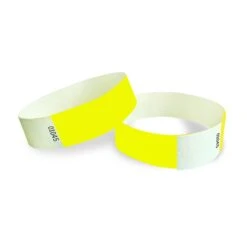 Solid Color Yellow Party Wristbands (600 Per Case) -Bulk Party Supplies Shop 66175 Y i4