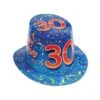 Happy 30th Birthday Party Hi-Hat (25 Per Case)- Blue And Red 10 Happy 30th Birthday Party Hi-Hat (25 Per Case)- Blue And Red -Bulk Party Supplies Shop 66212 30