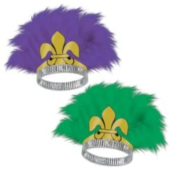 Mardi Gras Fleur De Lis Tiara