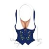Plastic Oktoberfest Fraulein Vest -Bulk Party Supplies Shop 66232
