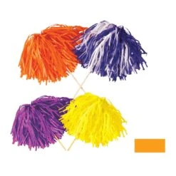 Golden-Yellow Tissue Pom Pom 320 Strand - Fire Resistant (144 Per Case)