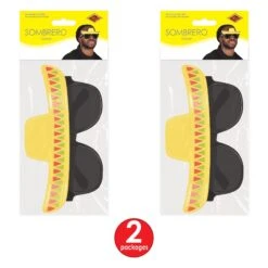 Fiesta Sombrero Glasses (6 Pair Per Case) -Bulk Party Supplies Shop 66287 i3 1
