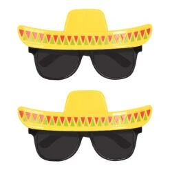 Fiesta Sombrero Glasses (6 Pair Per Case) -Bulk Party Supplies Shop 66287 i7