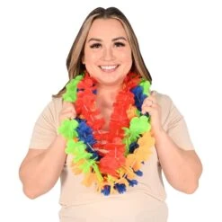 Luau Party Orange Hawaiian Lei (12 Per Case) -Bulk Party Supplies Shop 66288 O i2 d3782dbc 396f 4ebe 8dae 95d5aaa68237