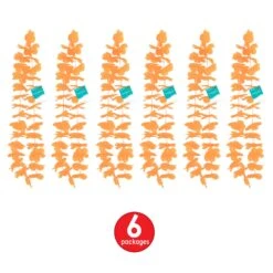 Luau Party Orange Hawaiian Lei (12 Per Case) -Bulk Party Supplies Shop 66288 O i3 1
