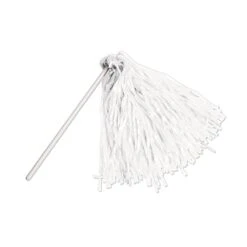 White Poly Pom Poms 512 Strand (144 Per Case)
