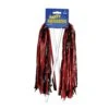 Packaged Pom Poms - 512 Strand - Red & Black (2 Per Package) -Bulk Party Supplies Shop 66301 RBK