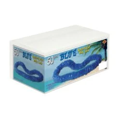 Luau Party Blue Soft-Twist Poly Leis With Labeled Box (One Box Of 50) 10 Luau Party Blue Soft-Twist Poly Leis With Labeled Box (One Box Of 50) -Bulk Party Supplies Shop 66355B50 i3