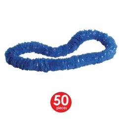 Luau Party Blue Soft-Twist Poly Leis With Labeled Box (One Box Of 50) 12 Luau Party Blue Soft-Twist Poly Leis With Labeled Box (One Box Of 50) -Bulk Party Supplies Shop 66355B50 i4