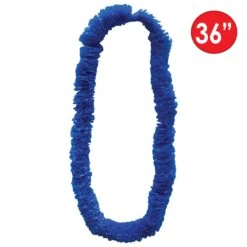 Luau Party Blue Soft-Twist Poly Leis With Labeled Box (One Box Of 50) 13 Luau Party Blue Soft-Twist Poly Leis With Labeled Box (One Box Of 50) -Bulk Party Supplies Shop 66355B50 i5