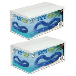 Luau Party Blue Soft-Twist Poly Leis With Labeled Box (One Box Of 50) 14 Luau Party Blue Soft-Twist Poly Leis With Labeled Box (One Box Of 50) -Bulk Party Supplies Shop 66355B50 i7