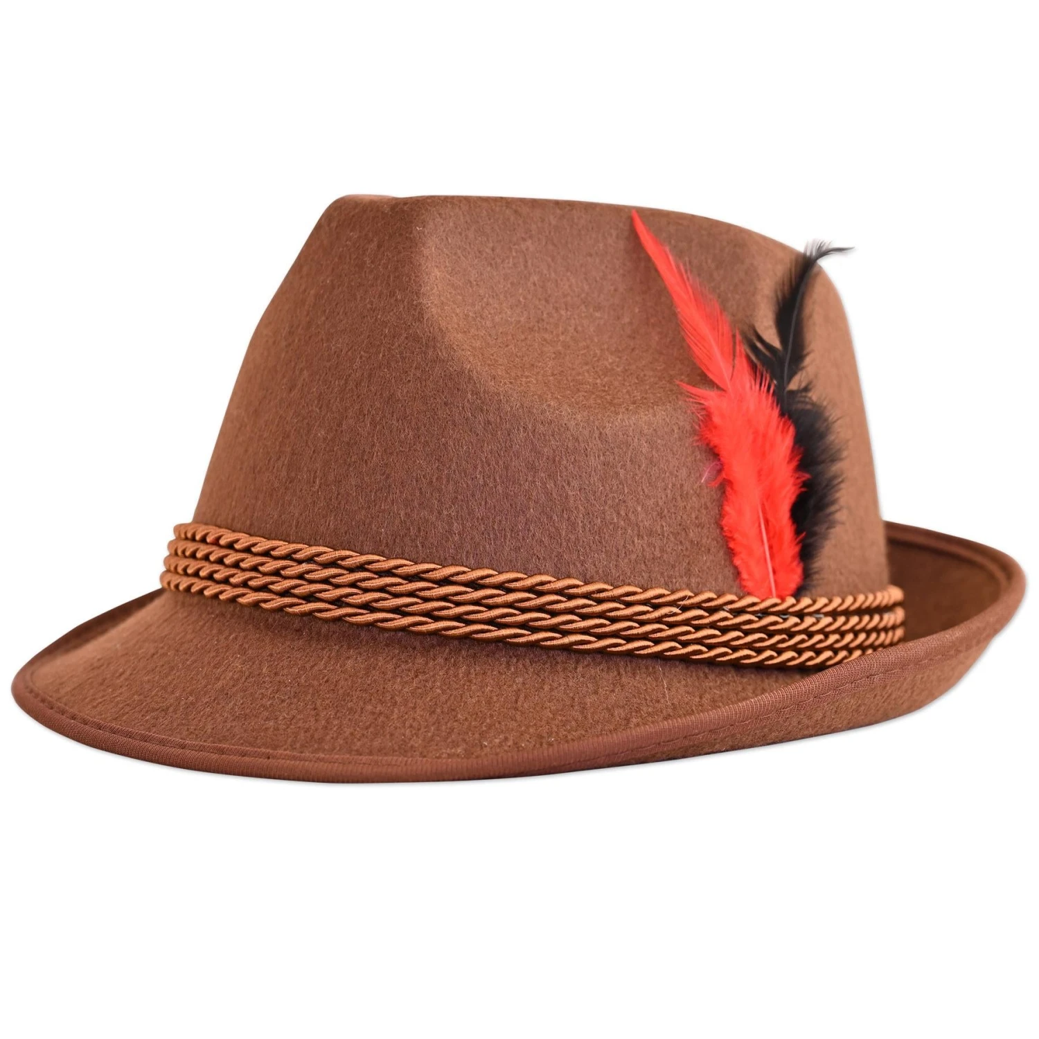Oktoberfest Brown Alpine Hat (6 Per Case) 1 Oktoberfest Brown Alpine Hat (6 Per Case)