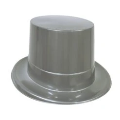 Silver Plastic Topper (Case Of 24)