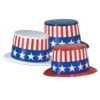 Patriotic Toppers Assorted Red, White, Blue (25 Per Case) -Bulk Party Supplies Shop 66629 25