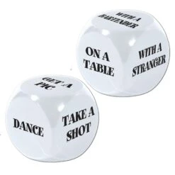 21st Birthday Party Decision Dice Game
