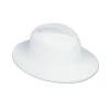 White Velour Fedora (24 Per Case) 3 White Velour Fedora (24 Per Case) -Bulk Party Supplies Shop 66819