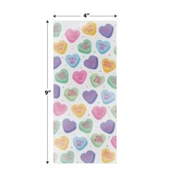 Valentine's Day Candy Heart Cello Bags (12 Packages) -Bulk Party Supplies Shop 70020 i5