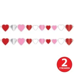 Valentine's Day Heart Streamer -Bulk Party Supplies Shop 70021 i7 1