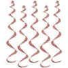 Valentine's Day Printed Heart Twirly Whirlys (5 Per Package) -Bulk Party Supplies Shop 70051