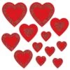 Valentine's Day Glittered Heart Cutouts- Red 31 Valentine's Day Glittered Heart Cutouts- Red -Bulk Party Supplies Shop 70055 9ace2490 b956 411d b9cc 806133663255