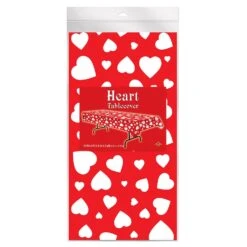 Valentine's Day Heart Tablecover -Bulk Party Supplies Shop 70427 i3