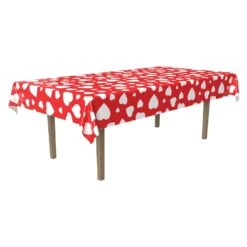 Valentine's Day Heart Tablecover -Bulk Party Supplies Shop 70427 i4