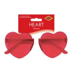 Heart Glasses (1 Per Package) -Bulk Party Supplies Shop 77137 i3 heart glasses