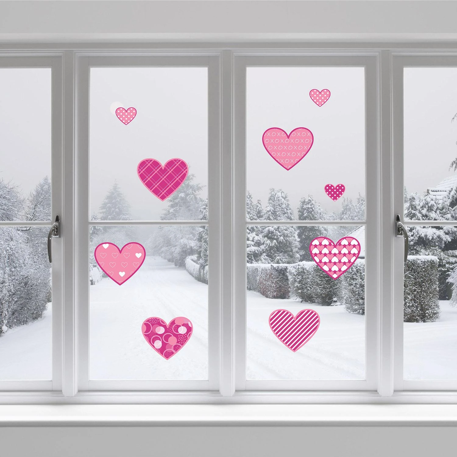 Valentine's Day Clings (9 Per Package) 10 Valentine's Day Clings (9 Per Package) - Image 10