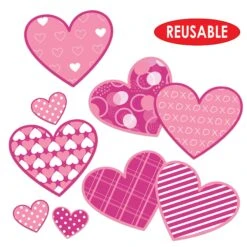 Valentine's Day Clings (9 Per Package) 28 Valentine's Day Clings (9 Per Package) -Bulk Party Supplies Shop 77320 i4 2