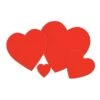 15" Valentine's Day Printed Heart Cutout -Bulk Party Supplies Shop 77760 15