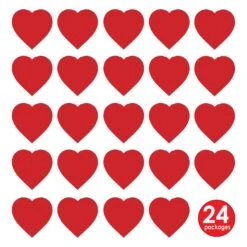 15" Valentine's Day Printed Heart Cutout -Bulk Party Supplies Shop 77760 15 i3 1