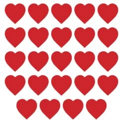 15" Valentine's Day Printed Heart Cutout -Bulk Party Supplies Shop 77760 15 i7