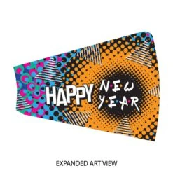 90's Happy New Year Horns (100 Per Case) -Bulk Party Supplies Shop 80060 100 i4 3