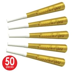 Golden New Year Party Kit For 50 -Bulk Party Supplies Shop 80061 GD50 i4 3