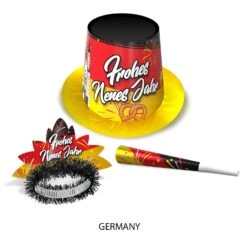 Around The World New Year Party Kit For 50 -Bulk Party Supplies Shop 80074 50 i8