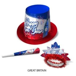 Around The World New Year Party Kit For 50 -Bulk Party Supplies Shop 80074 50 i9