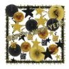Glistening Gold New Year's Eve 32 Piece Decorating Kit