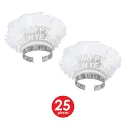 Diamond Happy New Year New Year's Eve Party Kit For 50 People -Bulk Party Supplies Shop 86142 50 i4 2